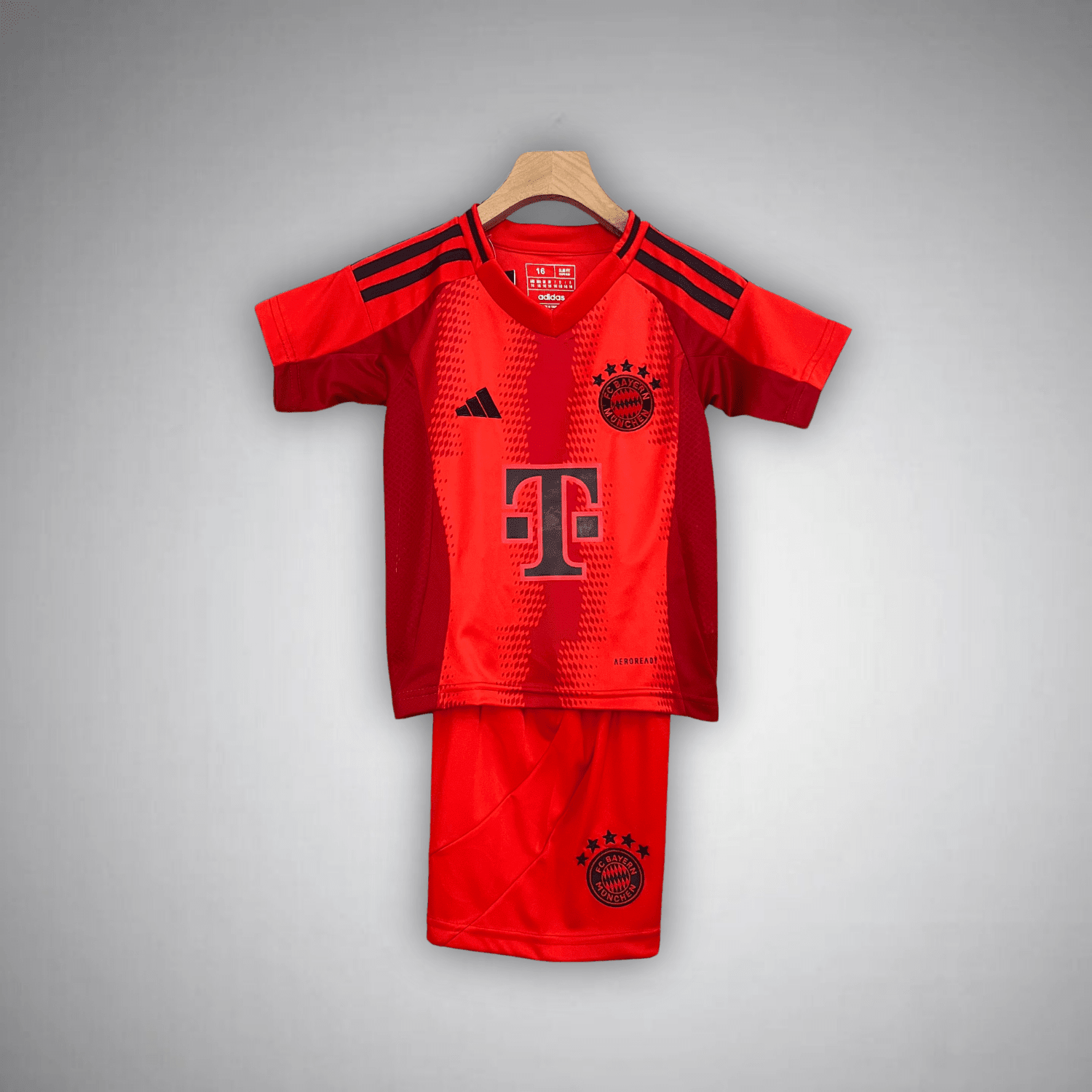 24/25 FC Bayern Home Kids Size Kit from FootballPrestige.com - Premium Football Kits