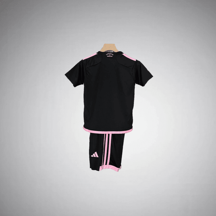 24/25 Inter Miami Away Kids Size Kit from FootballPrestige.com - Premium Football Kits