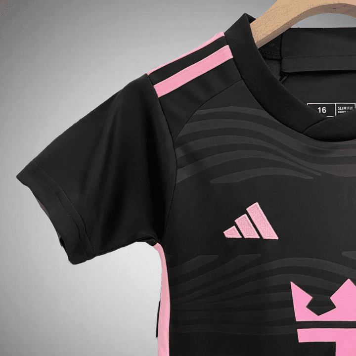 24/25 Inter Miami Away Kids Size Kit from FootballPrestige.com - Premium Football Kits