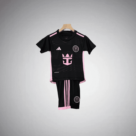 24/25 Inter Miami Away Kids Size Kit from FootballPrestige.com - Premium Football Kits