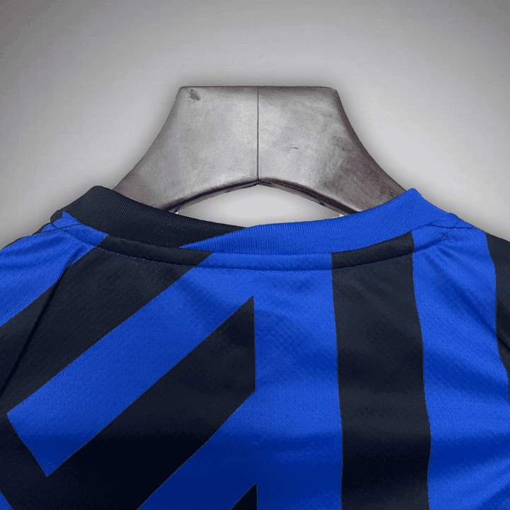 24/25 Inter Milan Home Kids Size Kit from FootballPrestige.club - Premium Football Kits