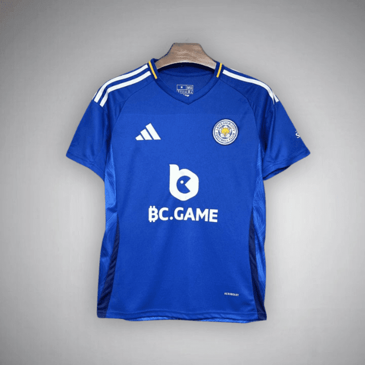 24/25 Leicester Home Kit from FootballPrestige.club - Premium Football Kits