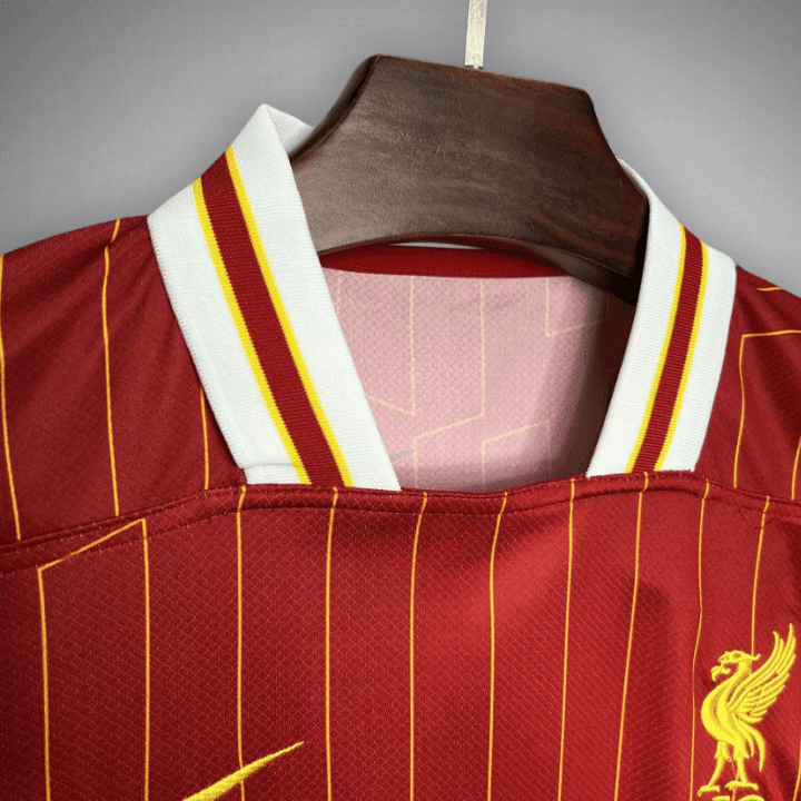 24/25 Liverpool Home Kit from FootballPrestige.com - Premium Football Kits