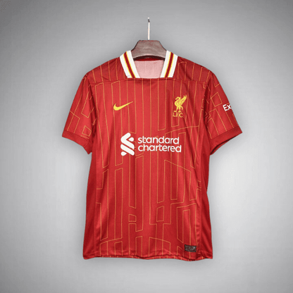 24/25 Liverpool Home Kit from FootballPrestige.com - Premium Football Kits