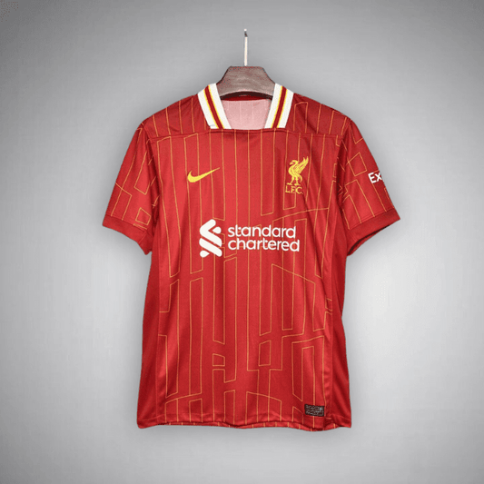 24/25 Liverpool Home Kit from FootballPrestige.com - Premium Football Kits