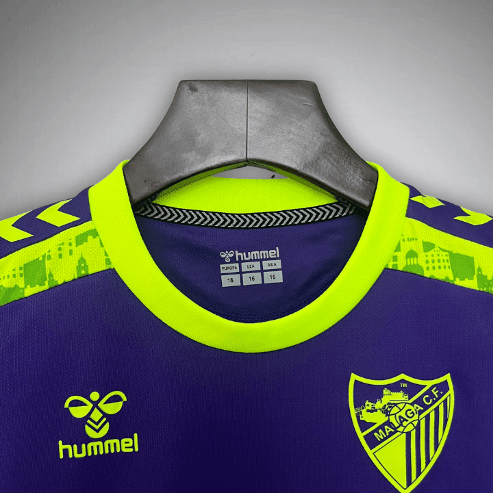 24/25 Málaga Away Kids Size Kit from FootballPrestige.com - Premium Football Kits