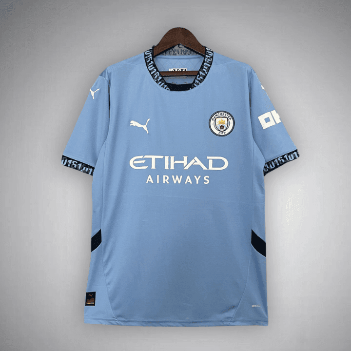 24/25 Manchester City Home Premium Kit from FootballPrestige.shop - Premium Concept kits