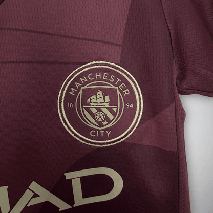 24/25 Manchester City Third Kids Size Kit from FootballPrestige.com - Premium Football Kits