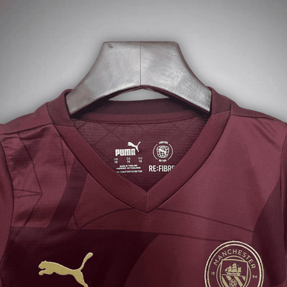24/25 Manchester City Third Kids Size Kit from FootballPrestige.com - Premium Football Kits