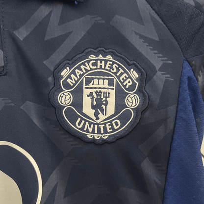 24/25 Manchester United Away Kids Size Kit - Premium Quality Kits at FootballPrestige.store