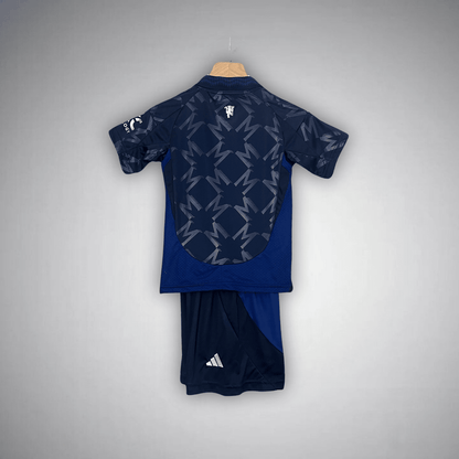 24/25 Manchester United Away Kids Size Kit - Premium Quality Kits at FootballPrestige.store