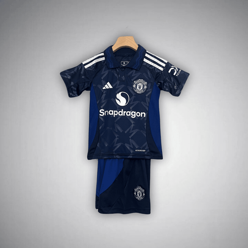 24/25 Manchester United Away Kids Size Kit - Premium Quality Kits at FootballPrestige.store