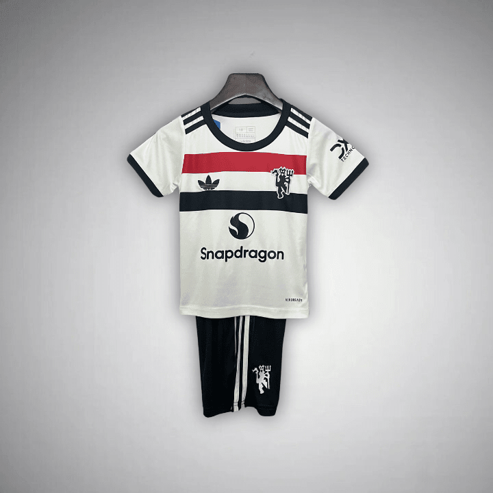 24/25 Manchester United Third Kids Size Kit - Premium Quality Kits at FootballPrestige.store