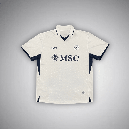 24/25 Napoli Away Kit from FootballPrestige.com - Premium Football Kits
