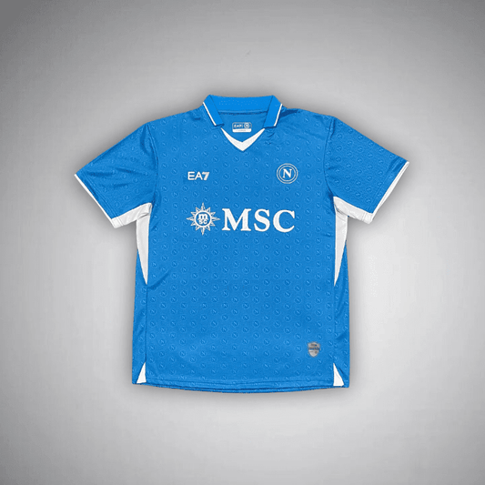 24/25 Napoli Home Kit from FootballPrestige.com - Premium Football Kits