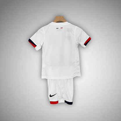 24/25 PSG Away Kids Size Kit from FootballPrestige.shop - Premium Concept kits