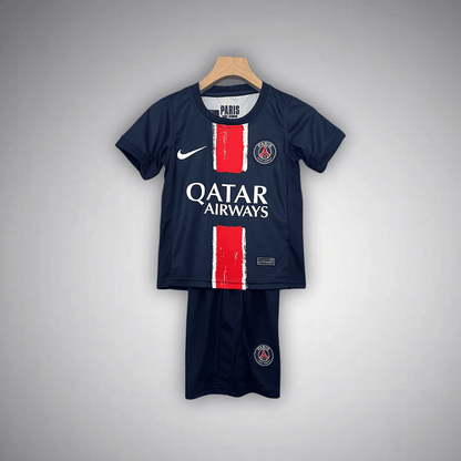 24/25 PSG Home Kids Size Kit from FootballPrestige.shop - Premium Concept kits