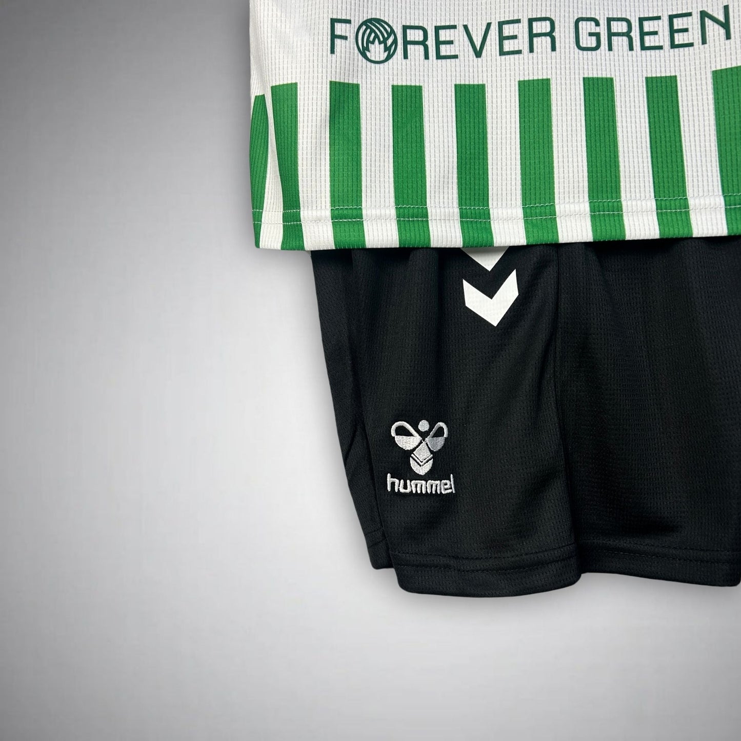 24/25 Real Betis Home Kids Size Kit from FootballPrestige.com - Premium Football Kits