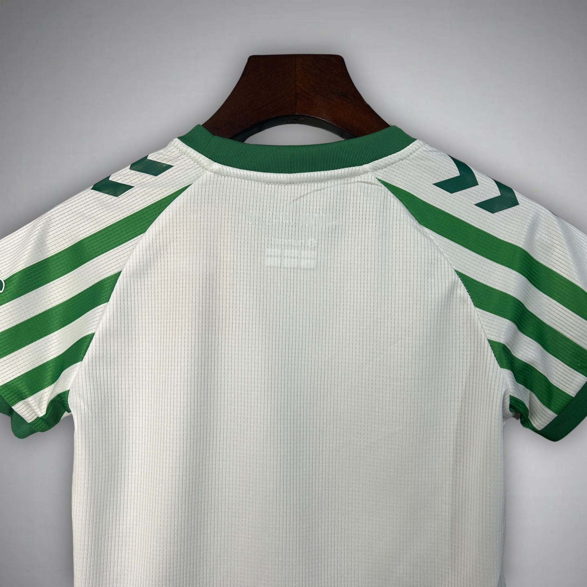 24/25 Real Betis Home Kids Size Kit from FootballPrestige.club - Premium Football Kits
