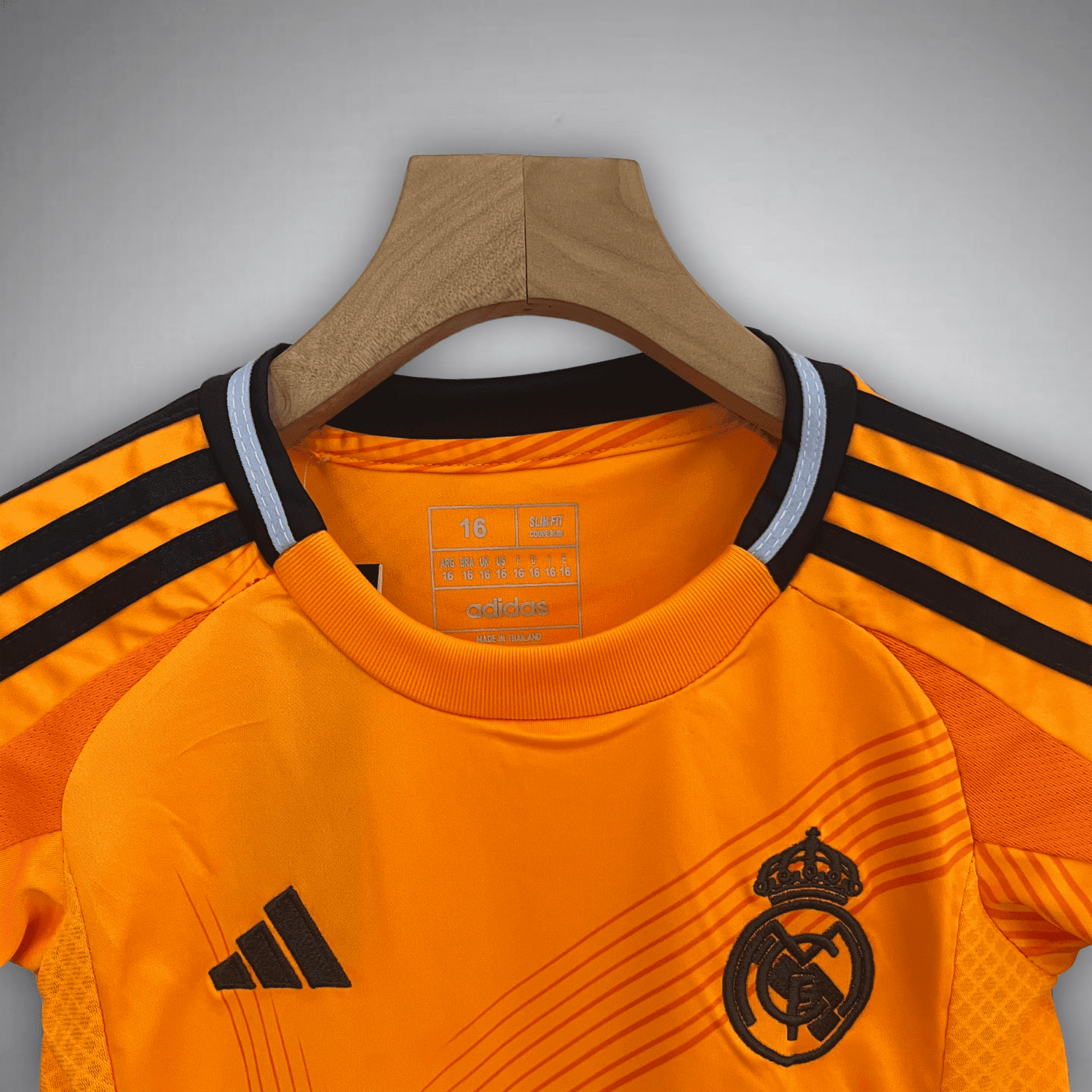 24/25 Real Madrid Away Kids Size Kit from FootballPrestige.club - Premium Football Kits
