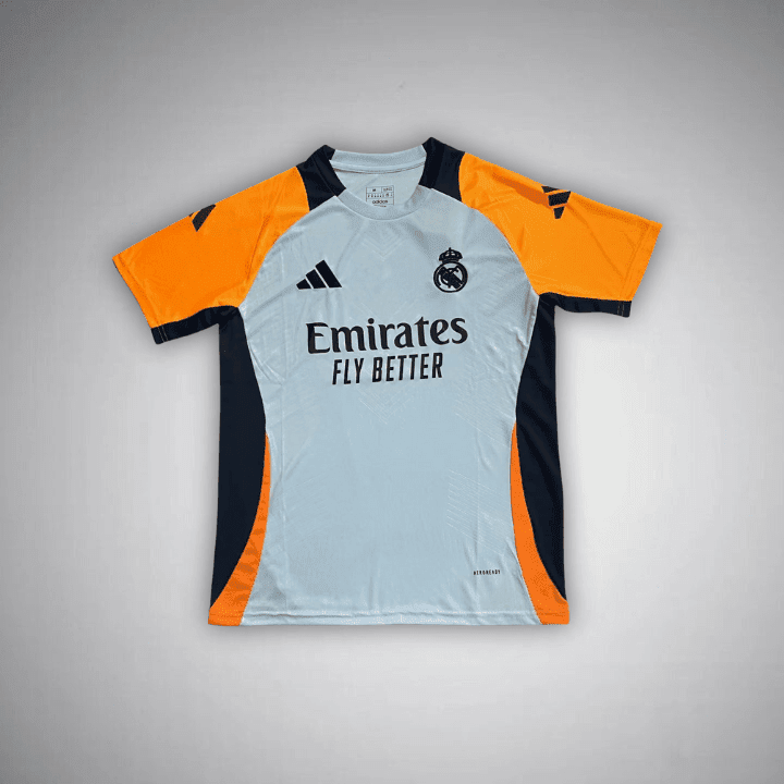 24/25 Real Madrid Pre - Match Premium Kit from FootballPrestige.com - Premium Football Kits