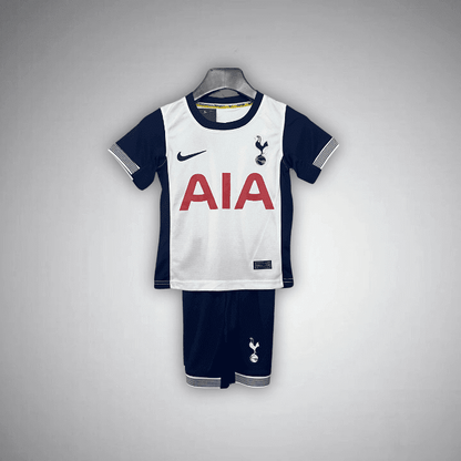 24/25 Tottenham Home Kids Size Kit from FootballPrestige.com - Premium Football Kits
