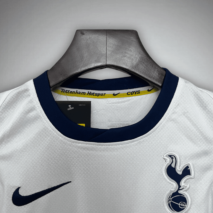 24/25 Tottenham Home Kids Size Kit from FootballPrestige.com - Premium Football Kits