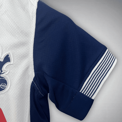 24/25 Tottenham Home Kids Size Kit from FootballPrestige.com - Premium Football Kits