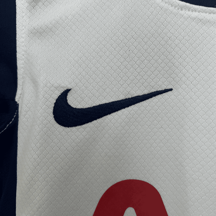 24/25 Tottenham Home Kids Size Kit from FootballPrestige.club - Premium Football Kits