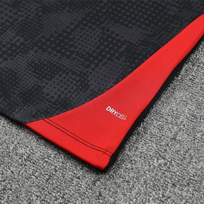 25/26 AC Milan Training Black Kids Size Tracksuit from FootballPrestige.com - Premium Football Kits
