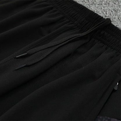 25/26 AC Milan Training Black Kids Size Tracksuit from FootballPrestige.com - Premium Football Kits
