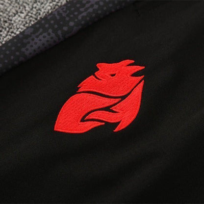 25/26 AC Milan Training Green Kids Size Tracksuit from FootballPrestige.com - Premium Football Kits