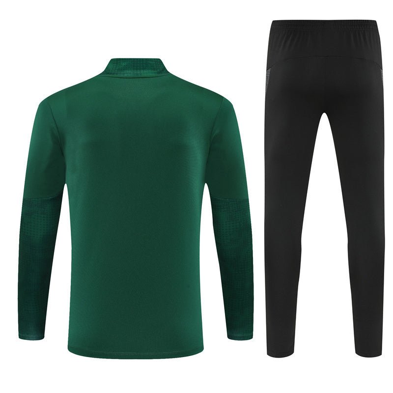 25/26 AC Milan Training Green Tracksuit from FootballPrestige.com - Premium Football Kits