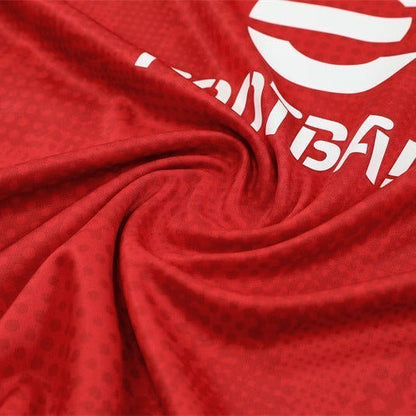 25/26 AC Milan Training Red Kids Size Tracksuit from FootballPrestige.com - Premium Football Kits