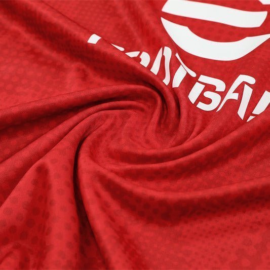 25/26 AC Milan Training Red Tracksuit from FootballPrestige.com - Premium Football Kits