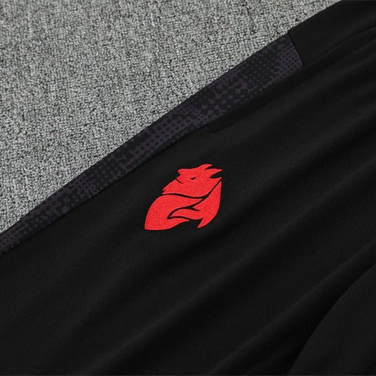25/26 AC Milan Training Red Tracksuit from FootballPrestige.com - Premium Football Kits