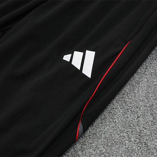 25/26 Ajax Amsterdam Training Black Tracksuit from FootballPrestige.com - Premium Football Kits