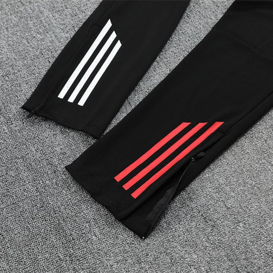 25/26 Ajax Amsterdam Training Black Tracksuit from FootballPrestige.com - Premium Football Kits