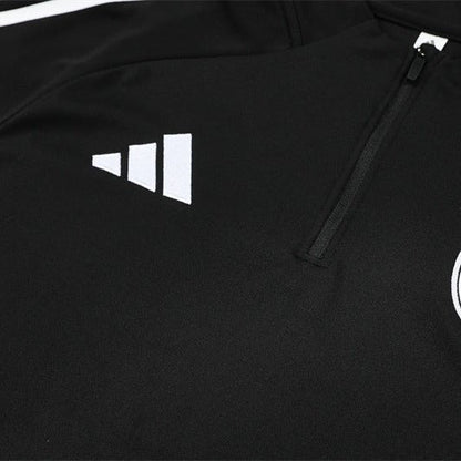 25/26 Ajax Amsterdam Training Black Tracksuit from FootballPrestige.com - Premium Football Kits
