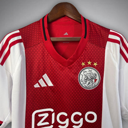 25/26 Ajax Home Kit from FootballPrestige.com - Premium Football Kits