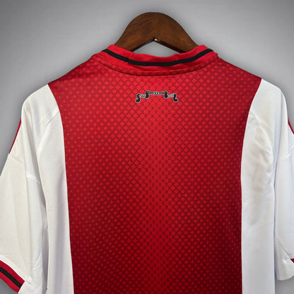 25/26 Ajax Home Kit from FootballPrestige.com - Premium Football Kits