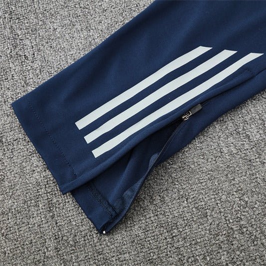 25/26 Arsenal Training Blue Kids Size Tracksuit from FootballPrestige.com - Premium Football Kits
