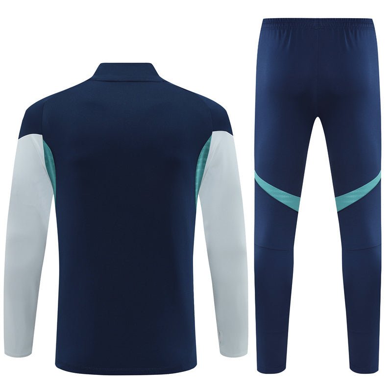 25/26 Arsenal Training Blue Kids Size Tracksuit from FootballPrestige.com - Premium Football Kits