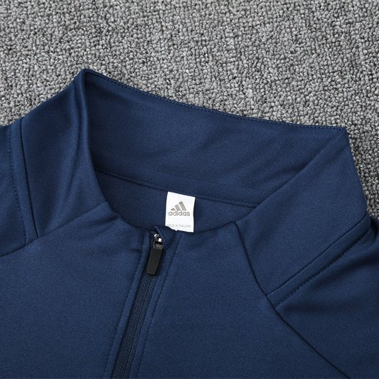 25/26 Arsenal Training Blue Kids Size Tracksuit from FootballPrestige.com - Premium Football Kits