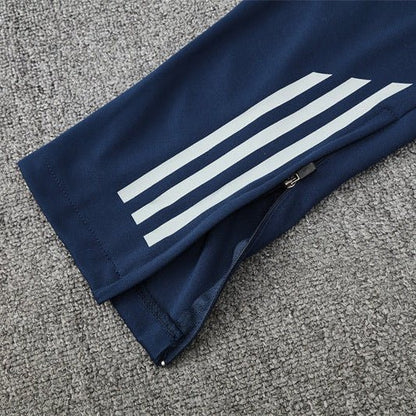 25/26 Arsenal Training Blue Tracksuit from FootballPrestige.com - Premium Football Kits