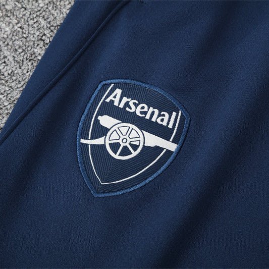 25/26 Arsenal Training Blue Tracksuit from FootballPrestige.com - Premium Football Kits