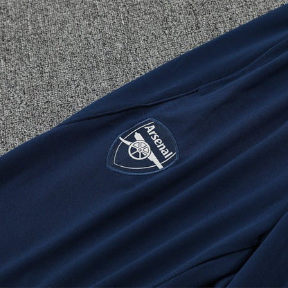 25/26 Arsenal Training White Tracksuit from FootballPrestige.com - Premium Football Kits
