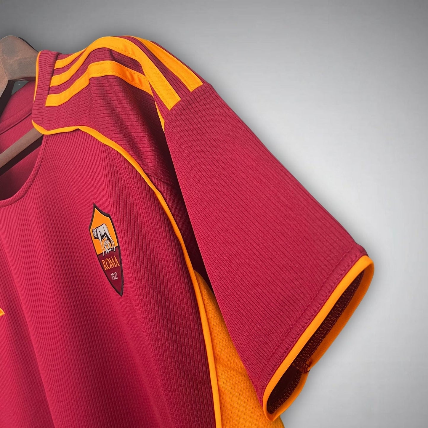 25/26 AS Roma Home Kit from FootballPrestige.com - Premium Football Kits