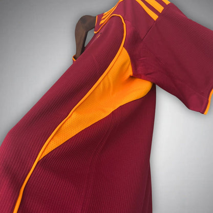 25/26 AS Roma Home Kit from FootballPrestige.com - Premium Football Kits