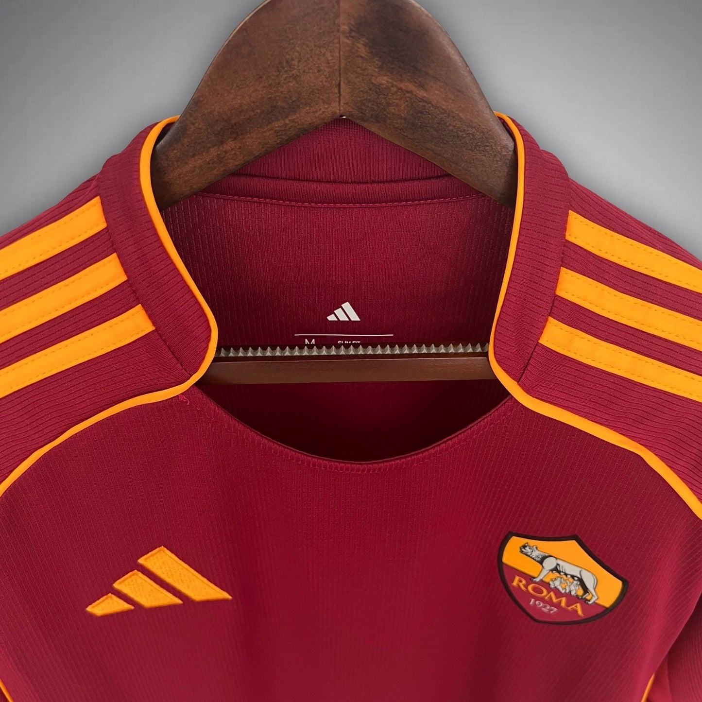 25/26 AS Roma Home Kit from FootballPrestige.com - Premium Football Kits